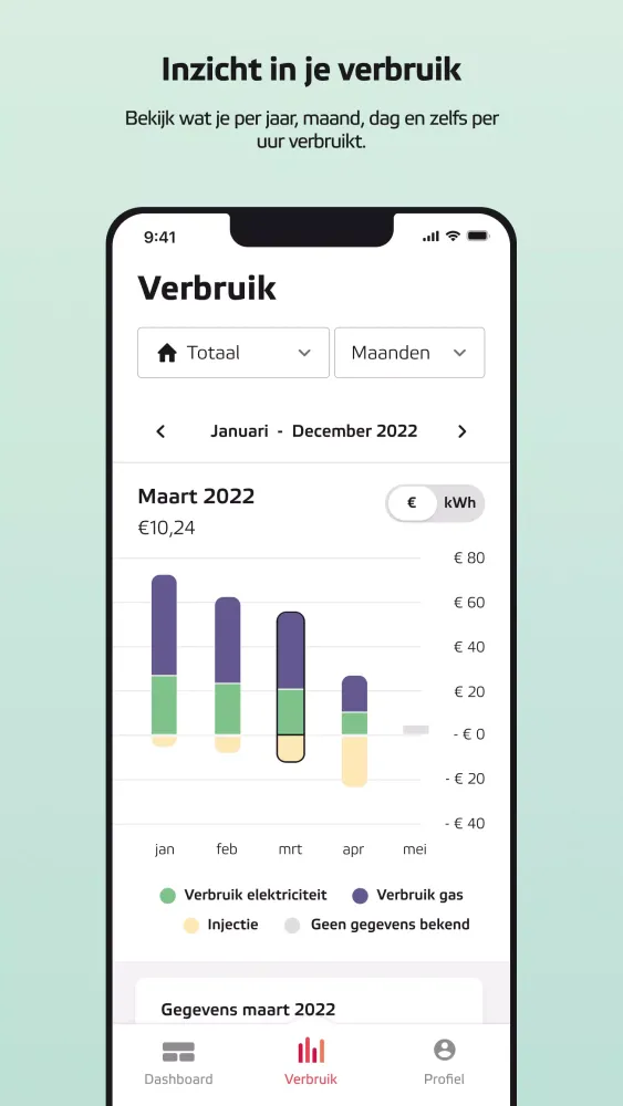 Eneco Smart Meter 스크린샷