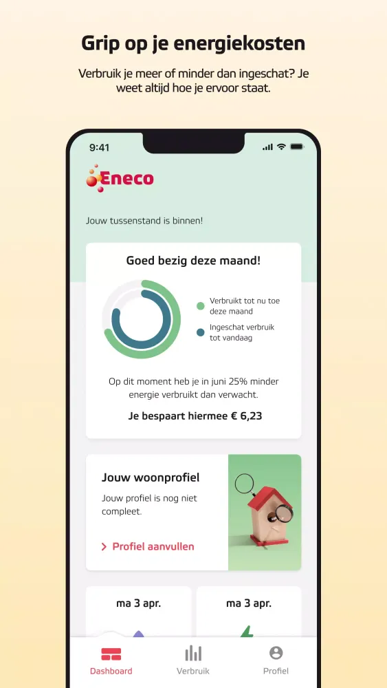Eneco Smart Meter 스크린샷