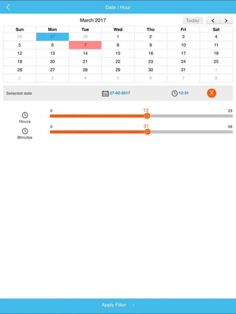 Ảnh chụp màn hình của Endesa Self-Charge Club iPad 