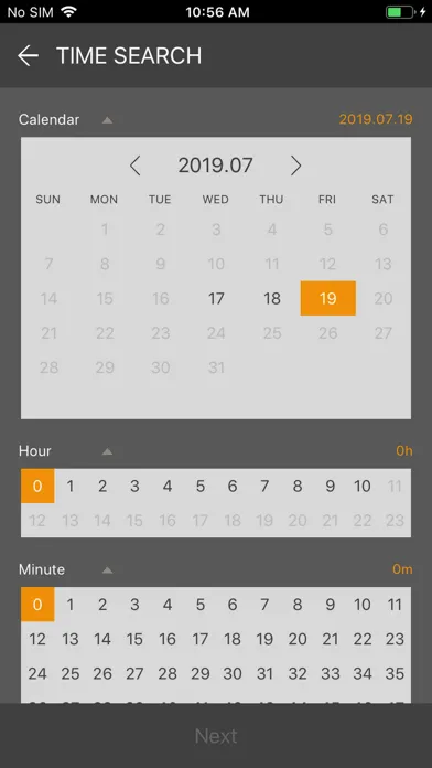 Tangkapan layar eneo Center mobile