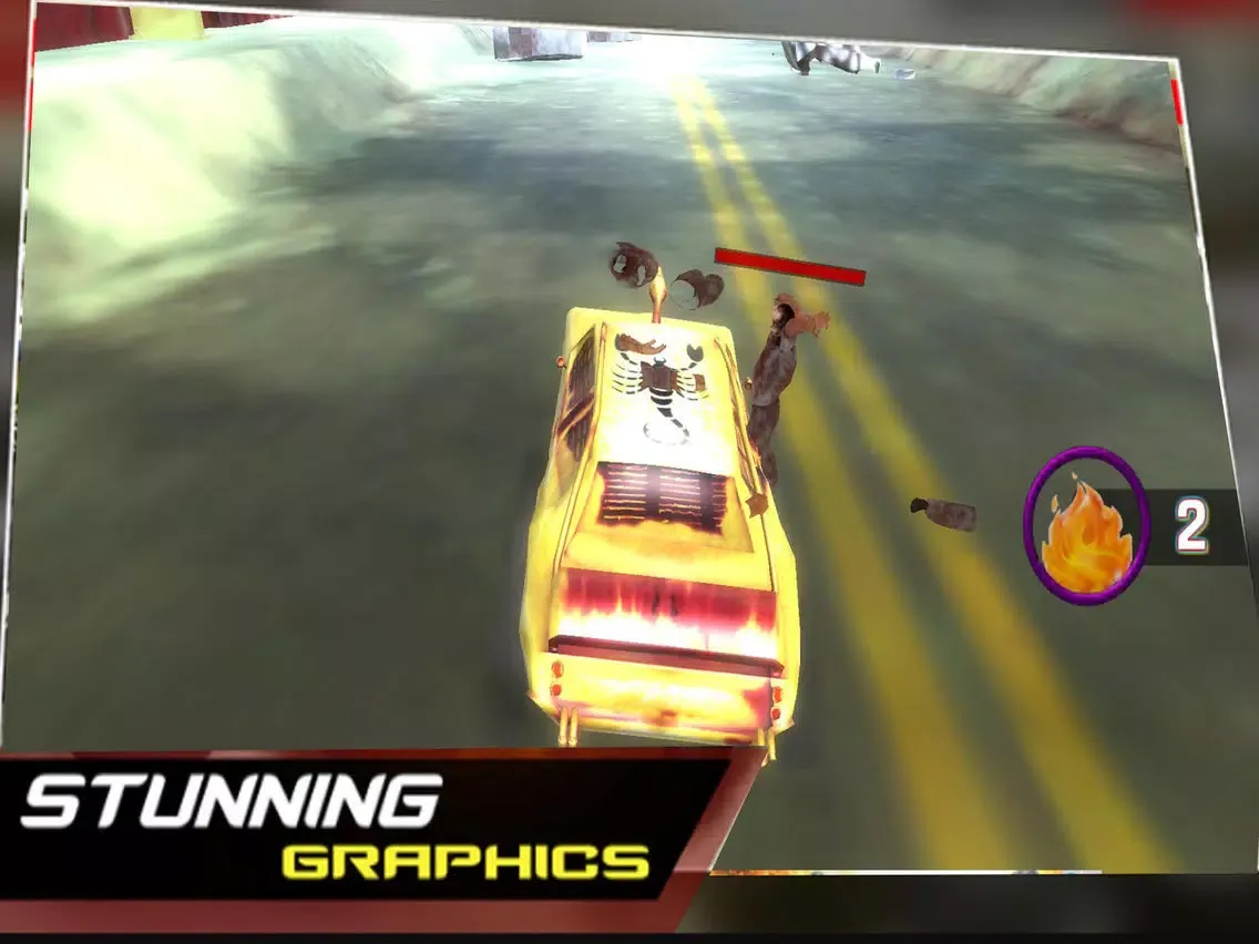 Capturas de tela do Highway Rivals Kill Zombie iPad 