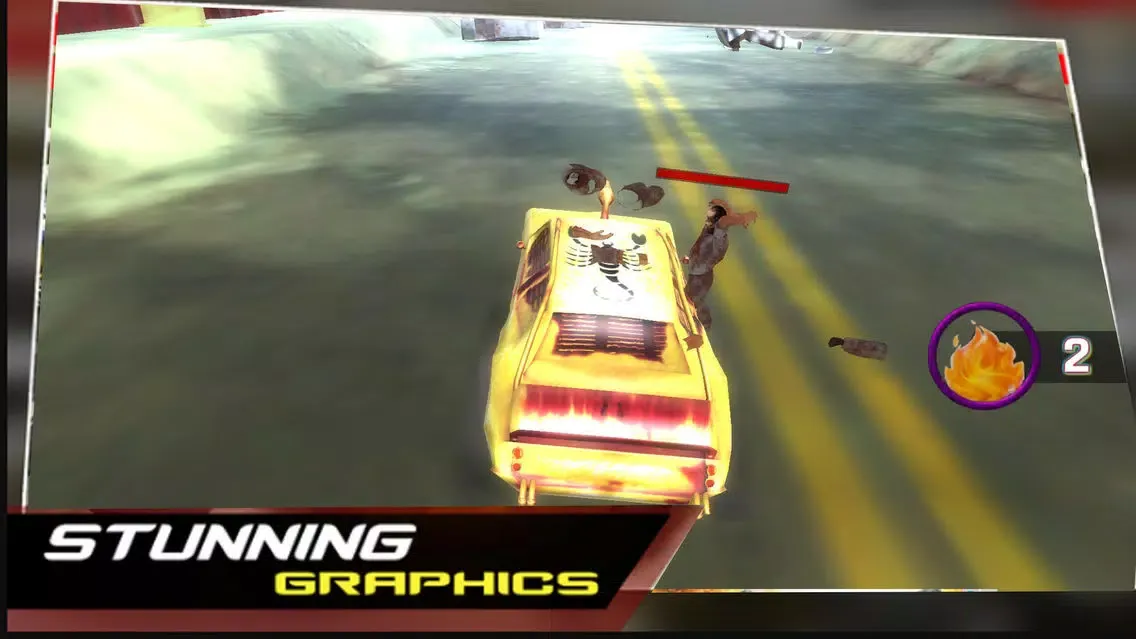 Capturas de tela do Highway Rivals Kill Zombie