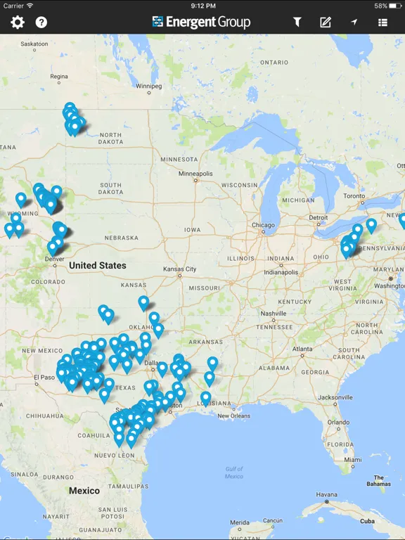 صور Energent - Permits, Completions, and Oilfield Data iPad 