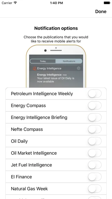 Energy Intelligence Ekran Görüntüleri