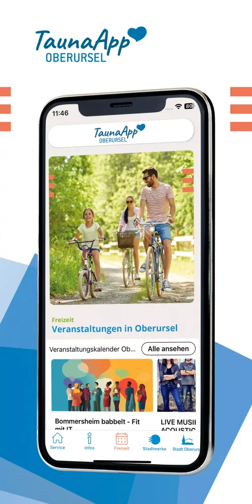 Capturas de tela do TaunaApp Oberursel