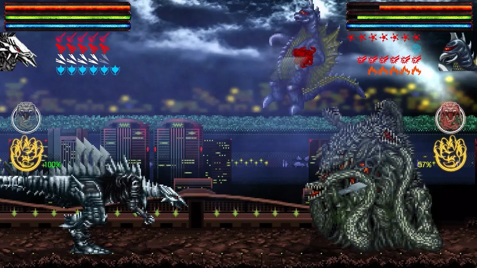 Capturas de pantalla de Godzilla: Omniverse