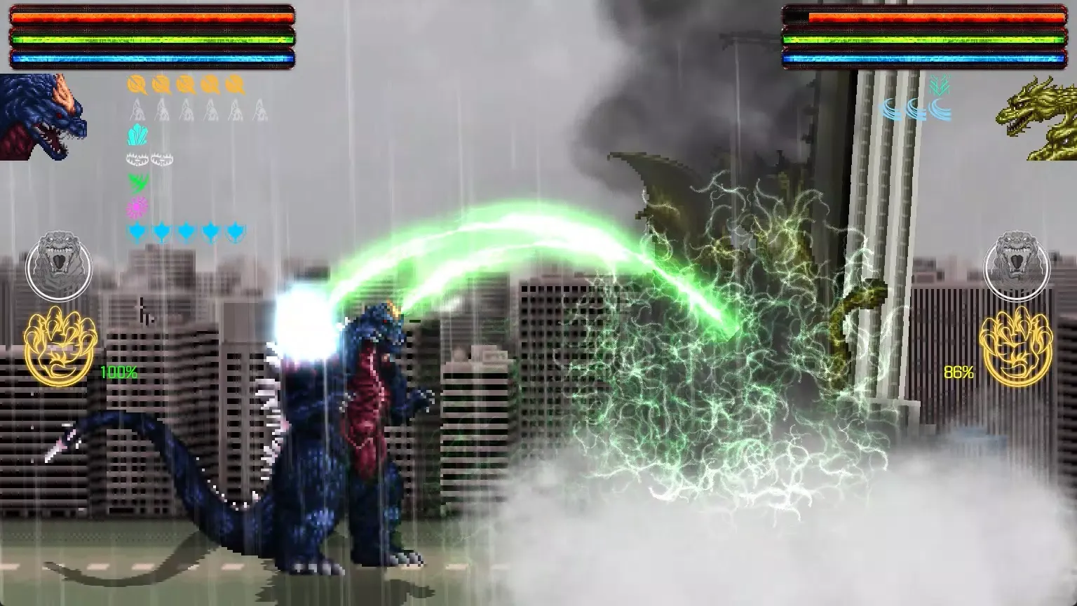 Capturas de pantalla de Godzilla: Omniverse
