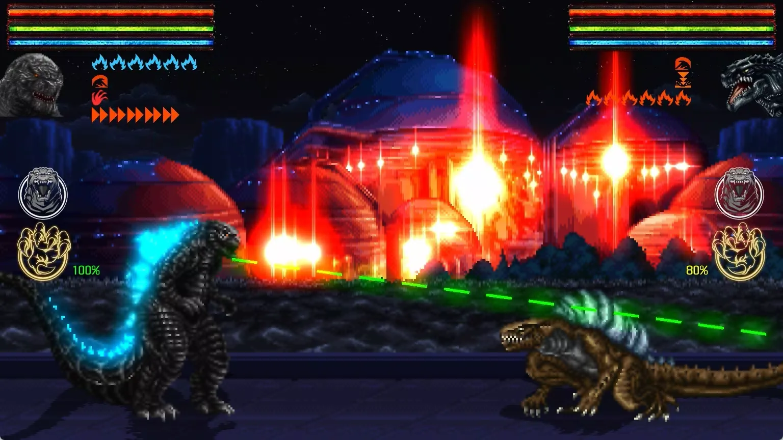 Capturas de pantalla de Godzilla: Omniverse