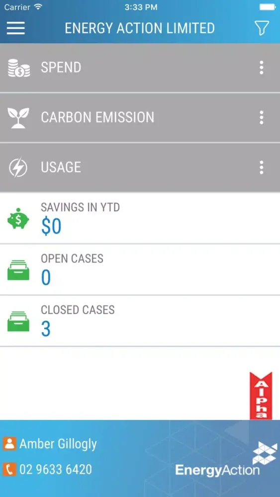 Energy Action Mobile স্ক্রিনশট