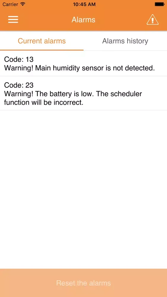 Capturas de pantalla de WiseAir Ventilation