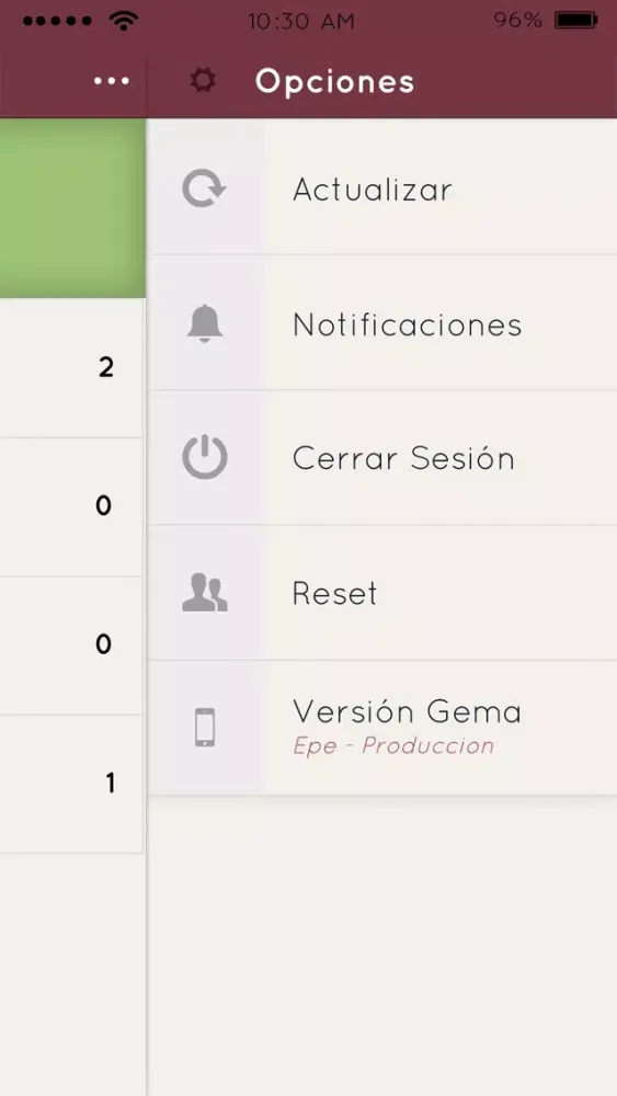 Capturas de pantalla de KPI Enerminds