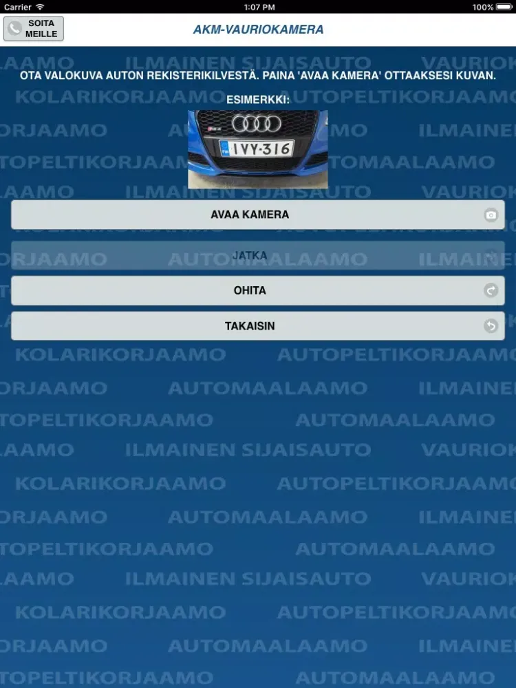 صور AKM-Vauriokamera iPad 
