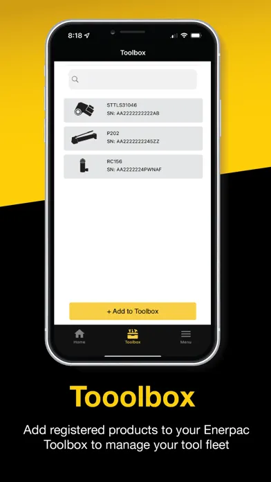 Enerpac Connect應用截圖