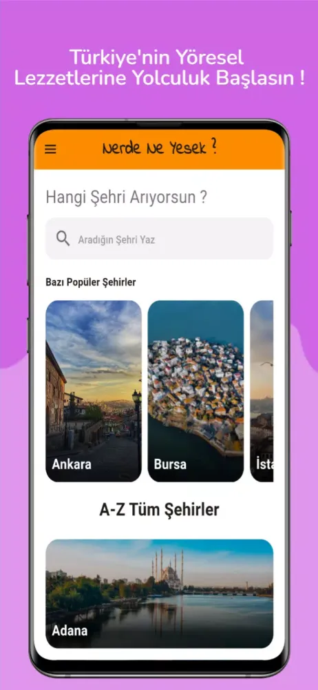 Nerde Ne Yesek ? سکرین شاٹس