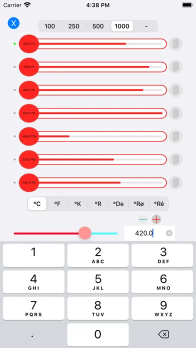 Captures d'écran de Degrees Calc