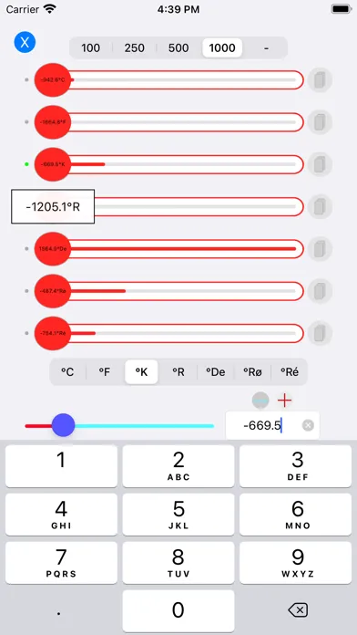 Captures d'écran de Degrees Calc