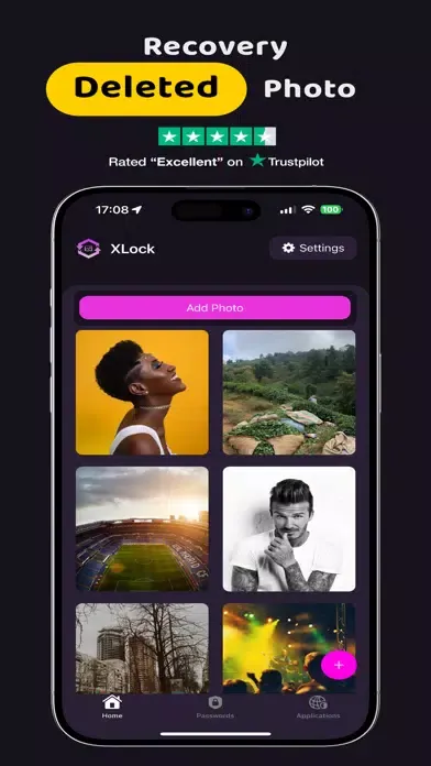 تصاویر XLock: Photo Recovery & Hide