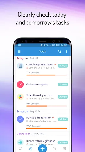 Zrzuty ekranu PopToDo : To-do, Checklist