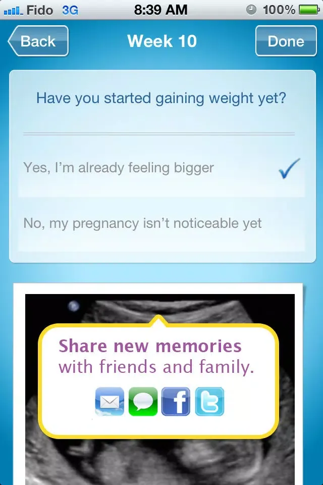 Ảnh chụp màn hình của ExpectingBaby Canada by Enfamil®