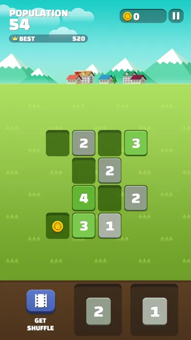 Zrzuty ekranu My Little Town : Number Puzzle