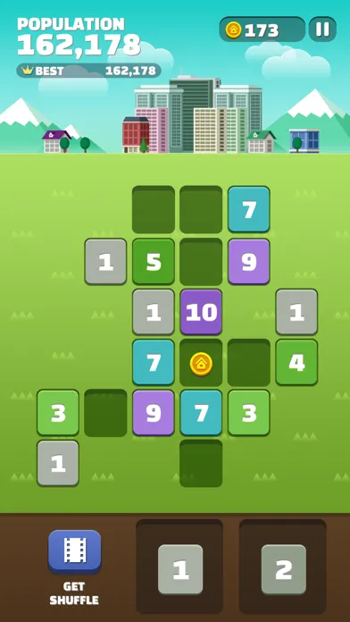 Zrzuty ekranu My Little Town : Number Puzzle