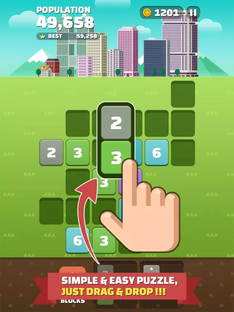 Capturas de pantalla de My Little Town [Premium] : Number Puzzle Game iPad 