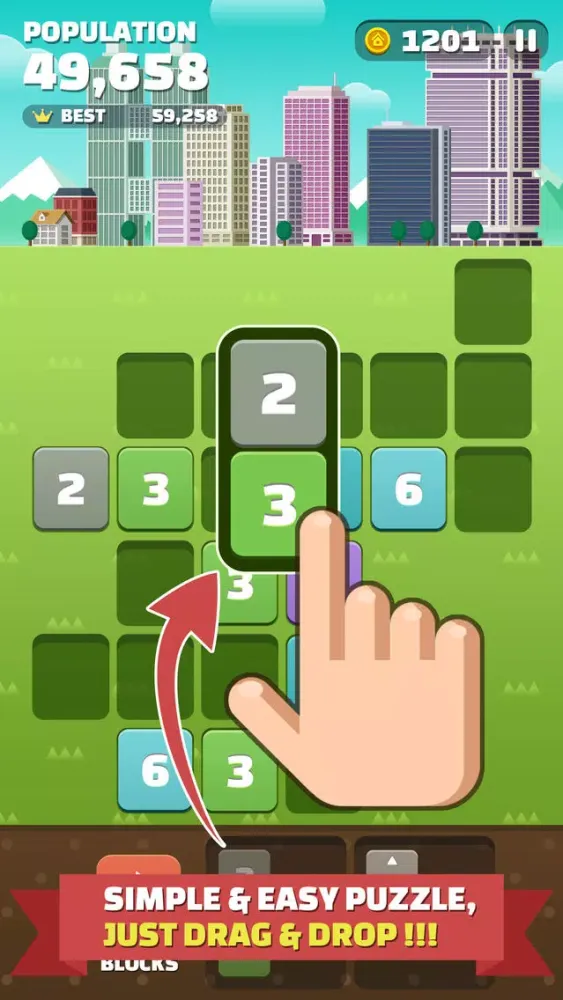 Capturas de pantalla de My Little Town [Premium] : Number Puzzle Game