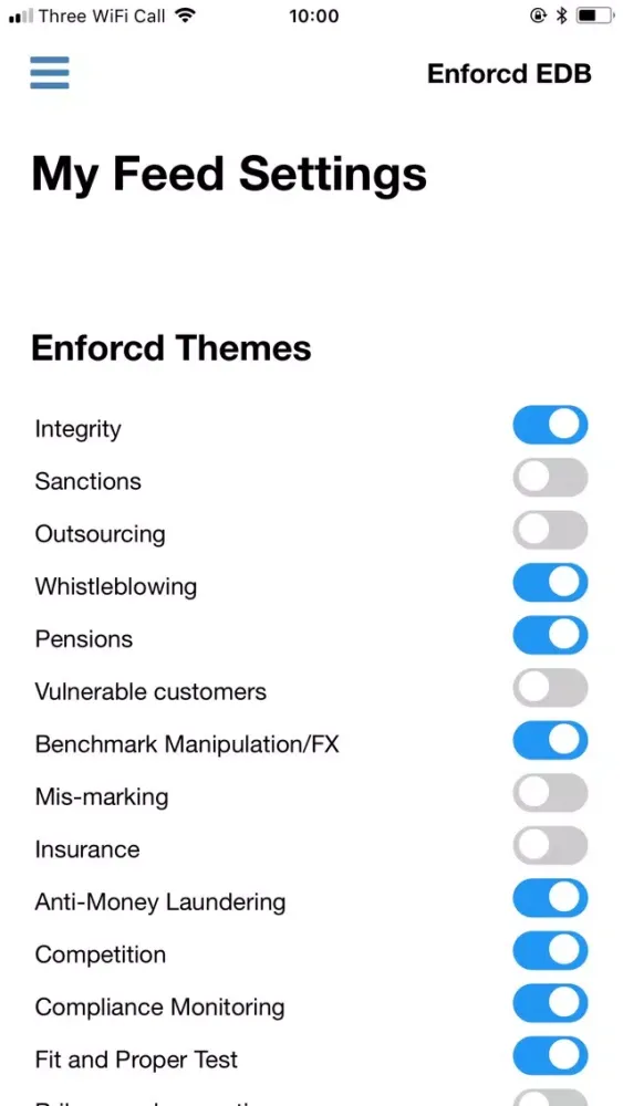 Enforcd EDB 스크린샷