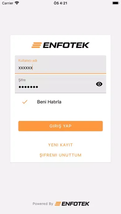 Tangkapan layar XRadConnect
