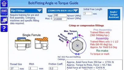 Скриншоты Hydraulic Training Calculators