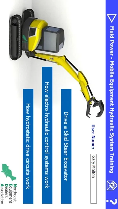 ภาพหน้าจอของ Mobile skid-steer hydraulics