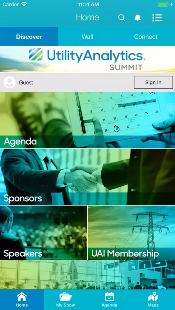 Captures d'écran de Utility Analytics Summit