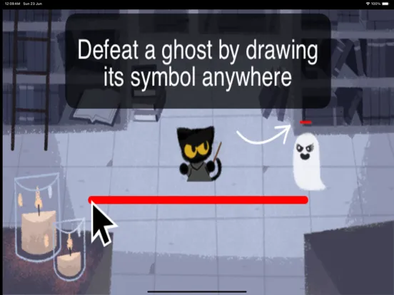 Doodle Halloween - Ghost Game iPad  স্ক্রিনশট