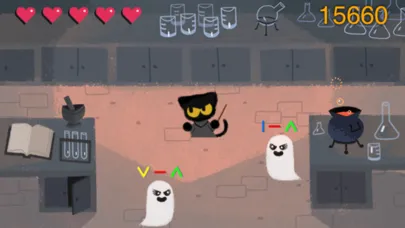 Doodle Halloween - Ghost Game স্ক্রিনশট