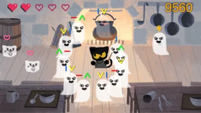 Doodle Halloween - Ghost Game স্ক্রিনশট