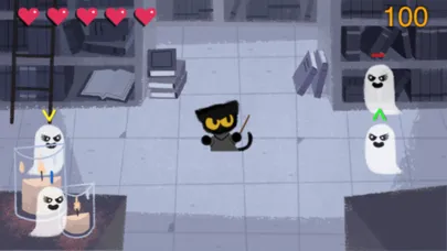 Doodle Halloween - Ghost Game স্ক্রিনশট