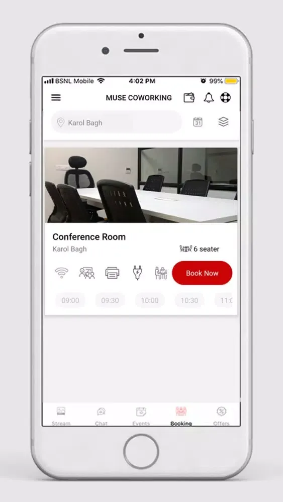 Muse Coworking سکرین شاٹس