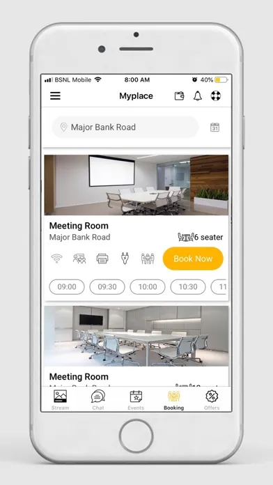 Myplace Coworking应用截图