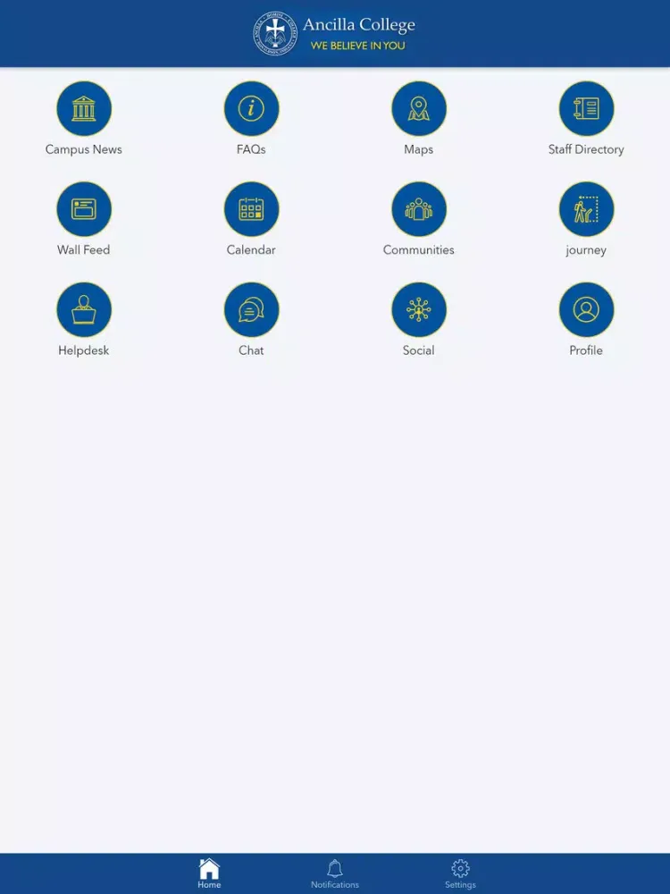 ANCILLA iPad  سکرین شاٹس