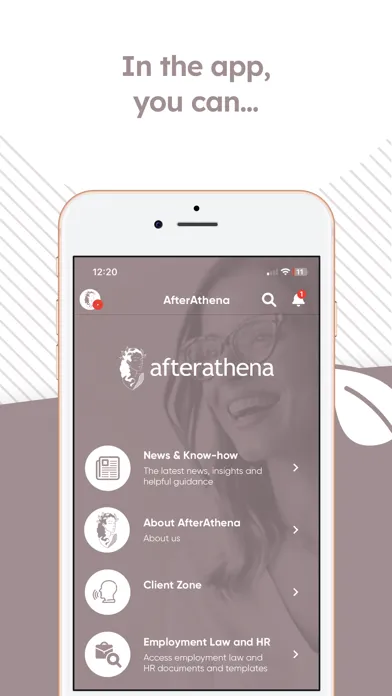 AfterAthena Hub Screenshots