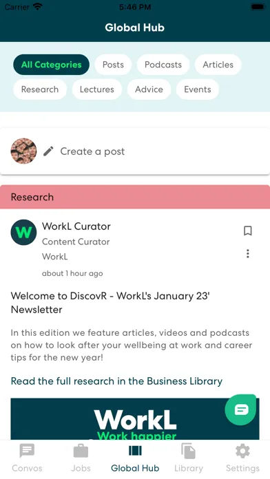 WorkL スクリーンショット