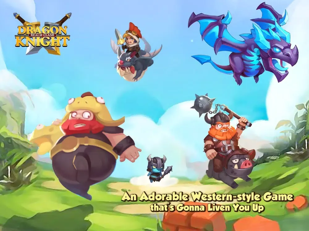 Dragon Knight: Realm Clash iPad  Ekran Görüntüleri