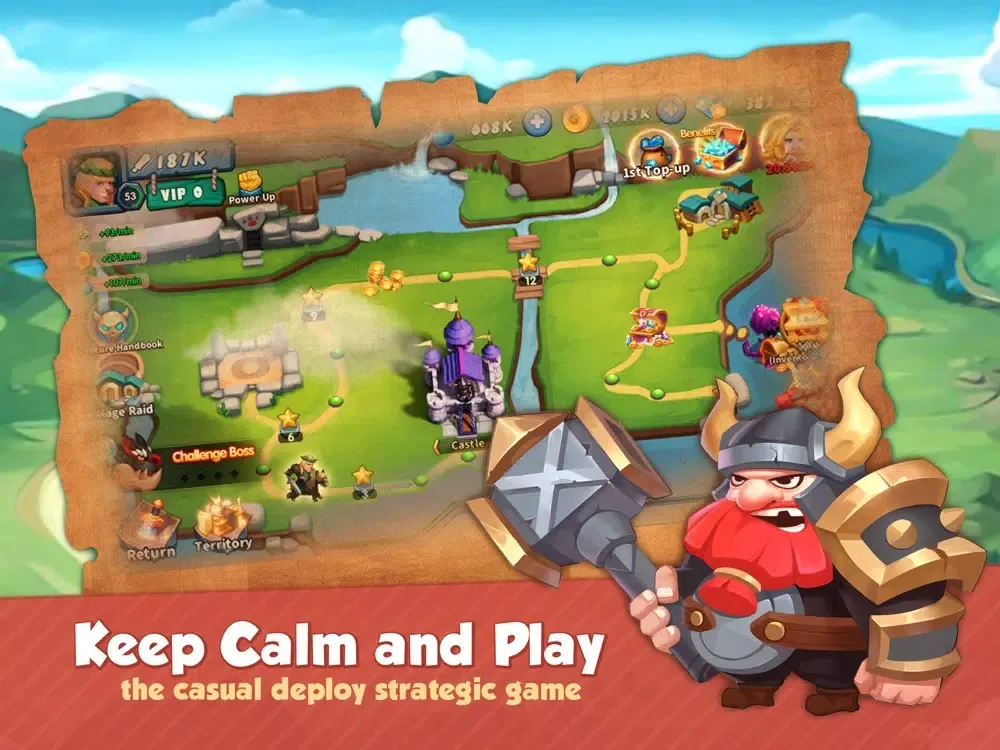 Dragon Knight: Realm Clash iPad  Ekran Görüntüleri
