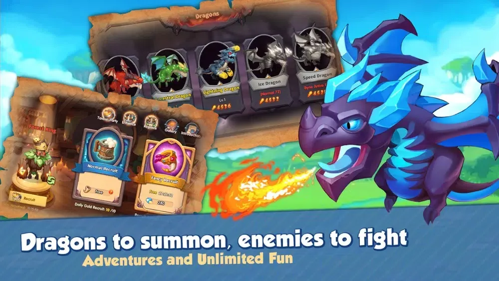 Dragon Knight: Realm Clash Ekran Görüntüleri