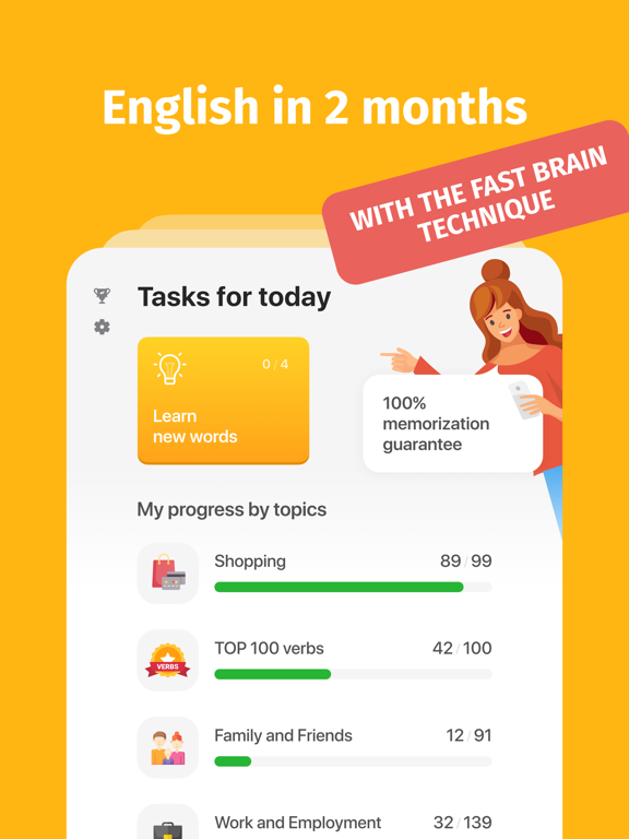 Bright - English for beginners iPad  Ekran Görüntüleri