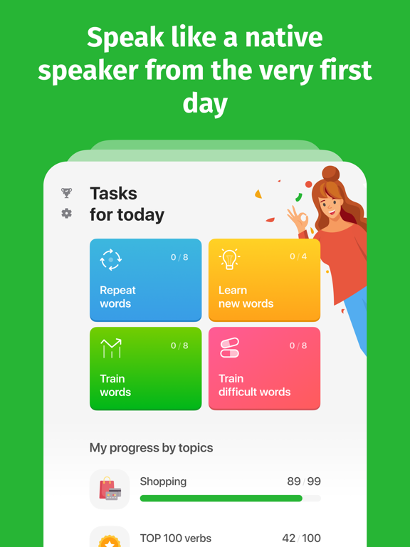 Bright - English for beginners iPad  Ekran Görüntüleri