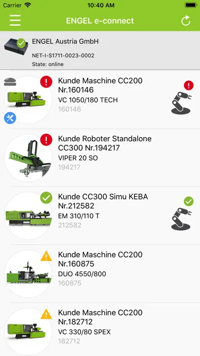 ENGEL e-connect سکرین شاٹس