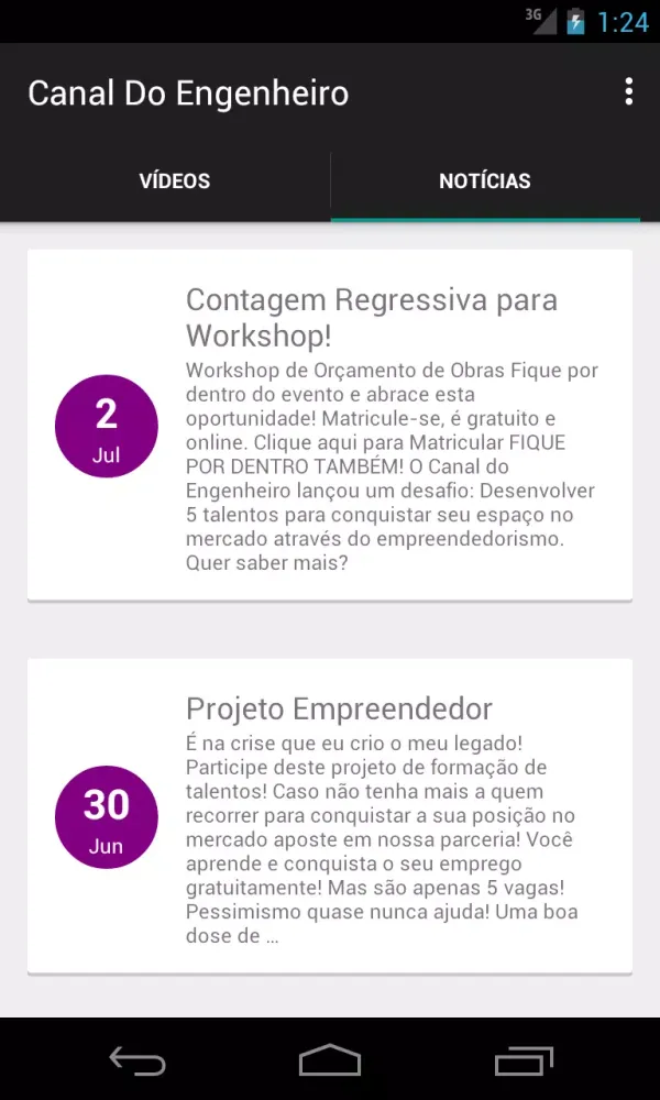 Canal do Engenheiro Screenshots