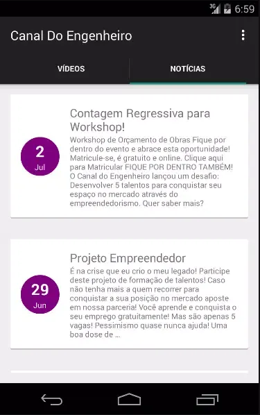 Canal do Engenheiro Screenshots
