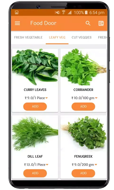 Food Door سکرین شاٹس